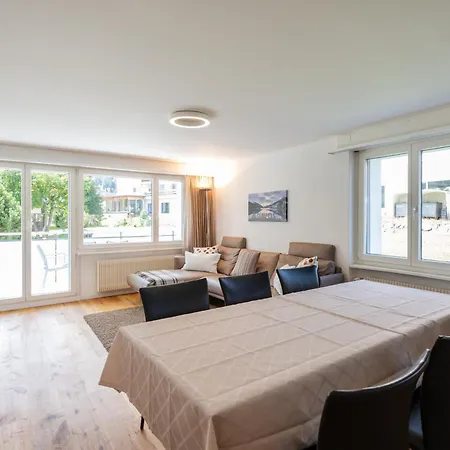4 Zi Familienwohnung Haus Ravaisch 14 Dorf Eg Davos